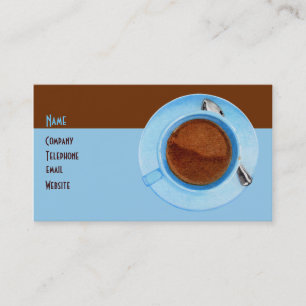 Kaffebandsprofilkort Visitkort