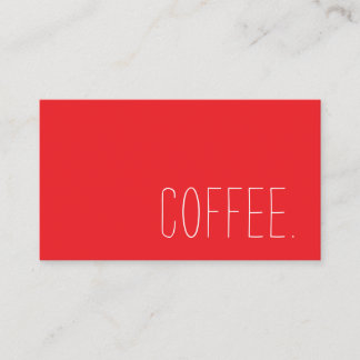 Kaffebar Lojalitet Enkel Stämpel