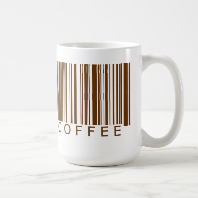 KaffeBarcode Kaffemugg (Höger)