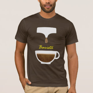 kaffebaristat-skjortor tröja