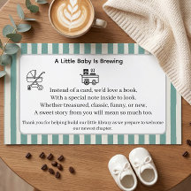 Kaffebarn är bryggmodern babyshower