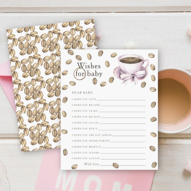 Kaffebarnvigning - önskningar för bebis (Skapare uppladdad)
