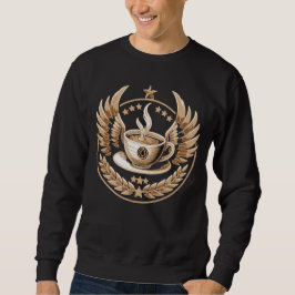 Kaffebefälhavare Lång Ärmad Tröja