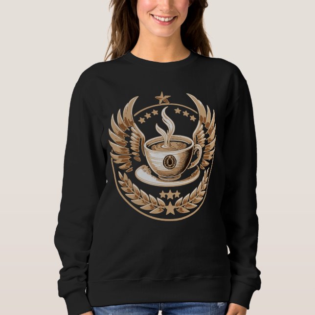Kaffebefälhavare T Shirt (Framsida)