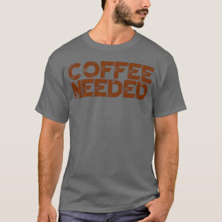 Kaffebehov retro t shirt