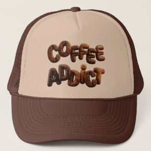 Kaffeberoende Lastbilschaufförshatt Roligt Kaffeäl Keps