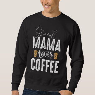 Kaffebidrag för stora Mamma-kaffet till kvinnor i Lång Ärmad Tröja