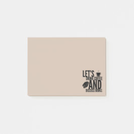 Kaffeböcker Läsanteckningar Post-it Block