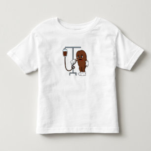 Kaffeböna med kaffekanna t shirt