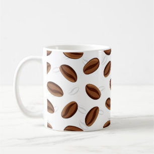 Kaffeböna mönster Mugg
