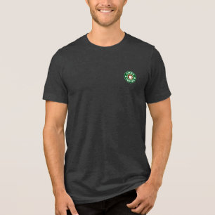 Kaffeböna och kopp företagslogotyp barista t-shirt