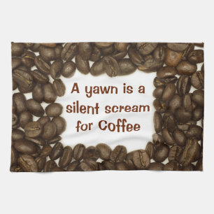 Kaffebönakökshandduk Kökshandduk