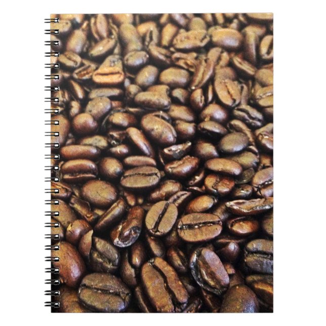 kaffebönor anteckningsbok (Framsidan)