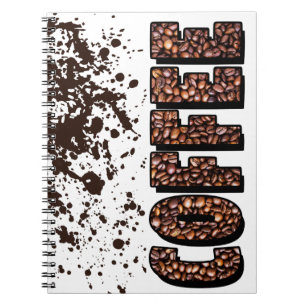 Kaffebönor Anteckningsbok