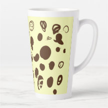 Kaffebönor, avsedda för mugg