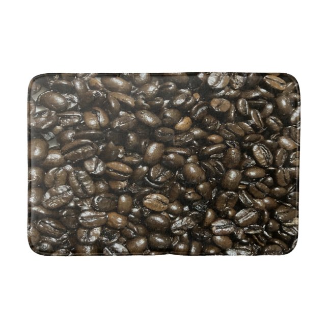 Kaffebönor Badrumsmatta (Framsidan)