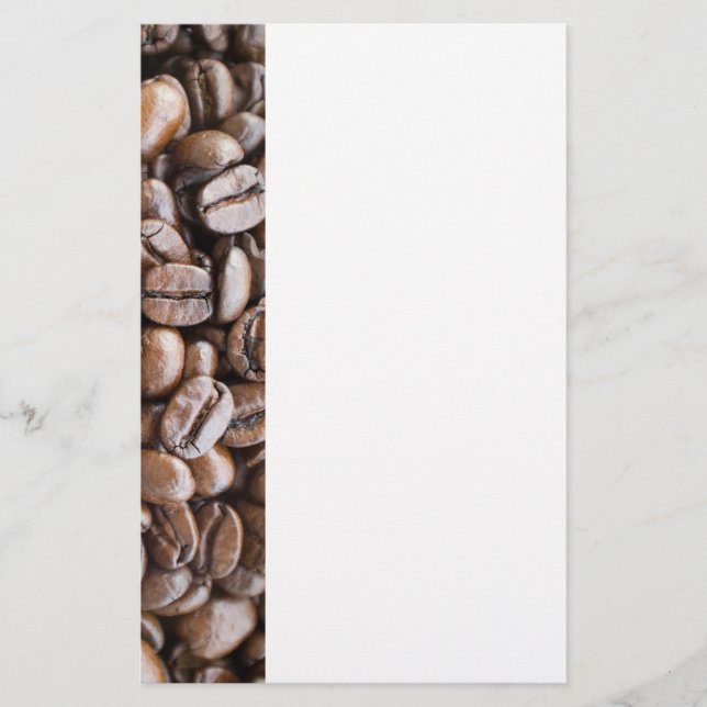 Kaffebönor Brevpapper (Framsida)