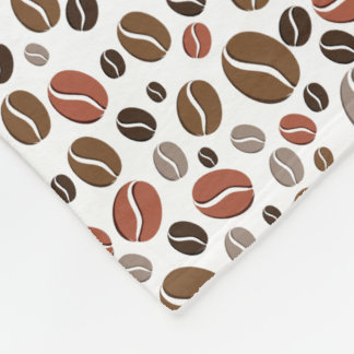 Kaffebönor Fleecefilt