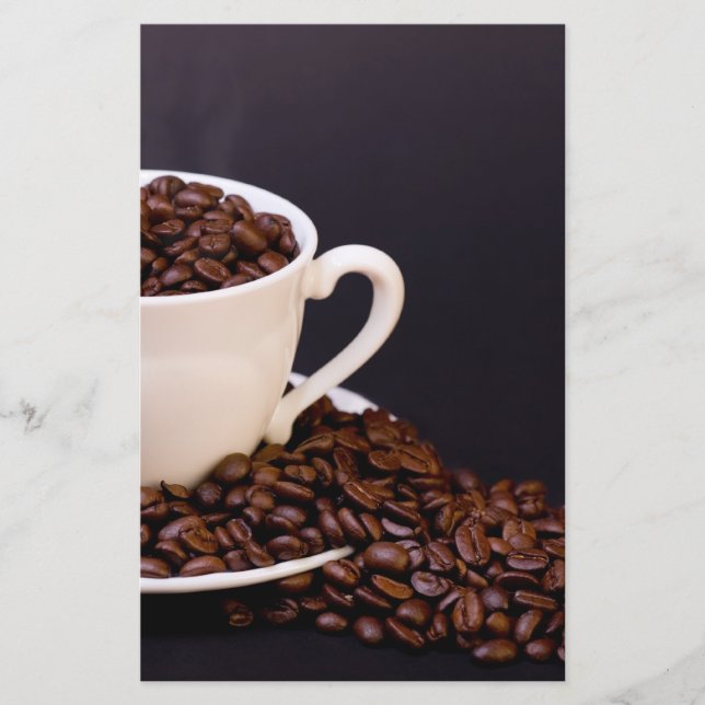 Kaffebönor Flygblad (Framsidan)
