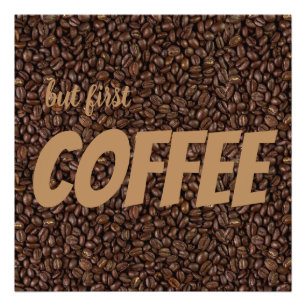 Kaffebönor Fototryck
