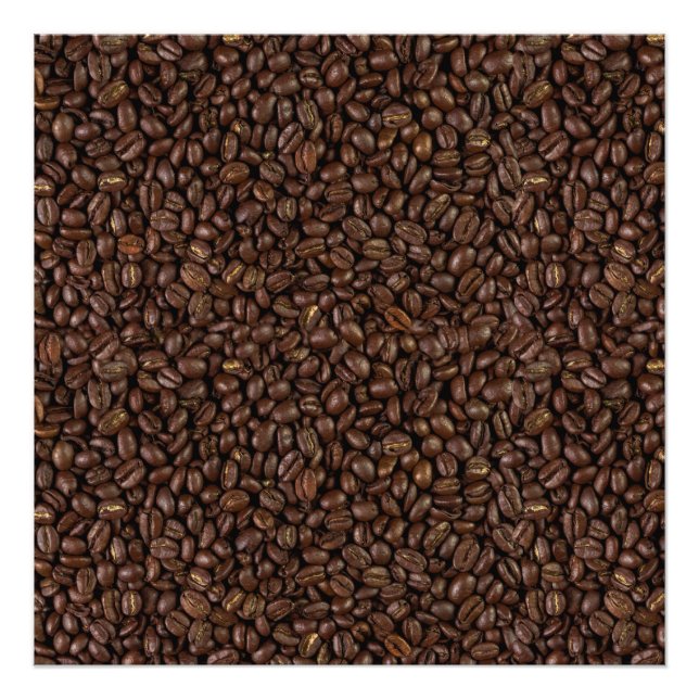 Kaffebönor Fototryck (Framsidan)