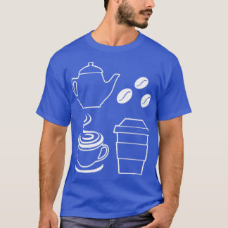 Kaffebönor, kaffe, Inslag, kaffe, Älskare T Shirt