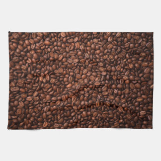 Kaffebönor Kökshandduk