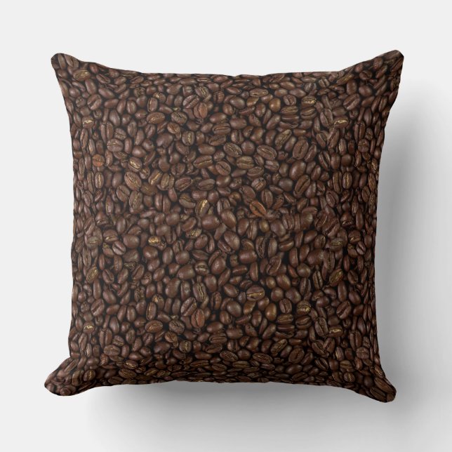 Kaffebönor Kudde (Framsida)
