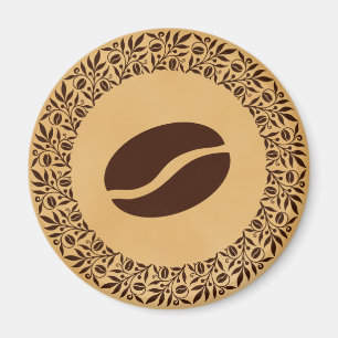 Kaffebönor Magnet