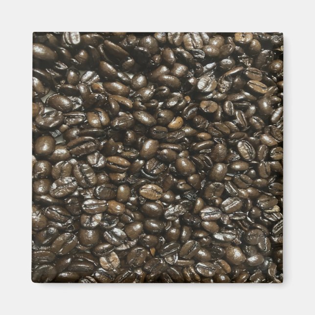 Kaffebönor Magnet (Framsidan)