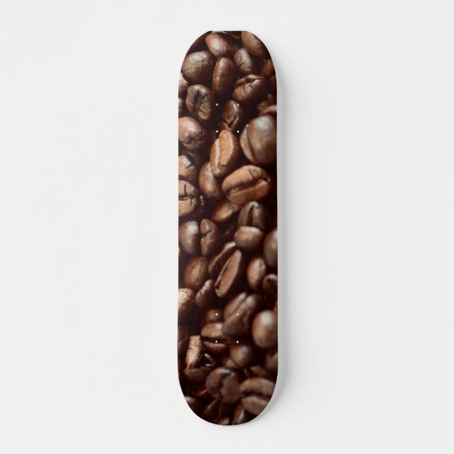 Kaffebönor Mini Skateboard Bräda 18,5 Cm (Framsida)