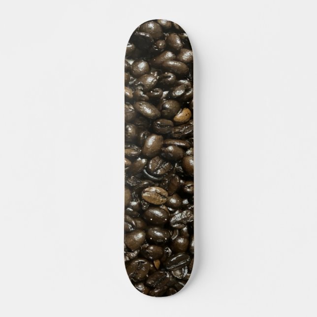 Kaffebönor Mini Skateboard Bräda 18,5 Cm (Framsida)