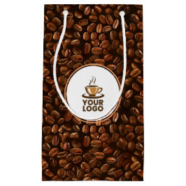 Kaffebönor Mönster Butik Märke Logotyp