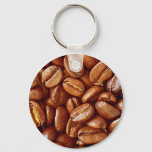Kaffebönor Nyckelring