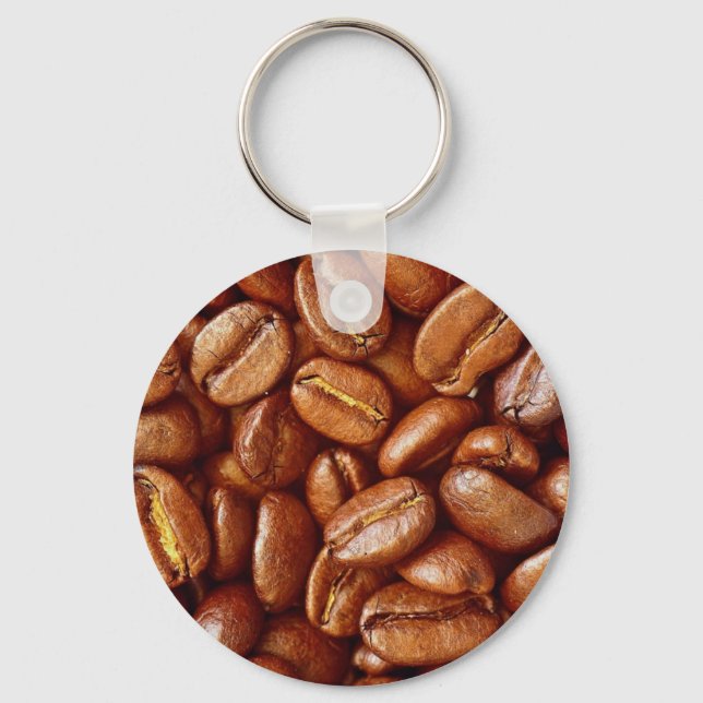 Kaffebönor Nyckelring (Framsida)