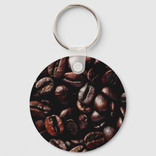 Kaffebönor Nyckelring