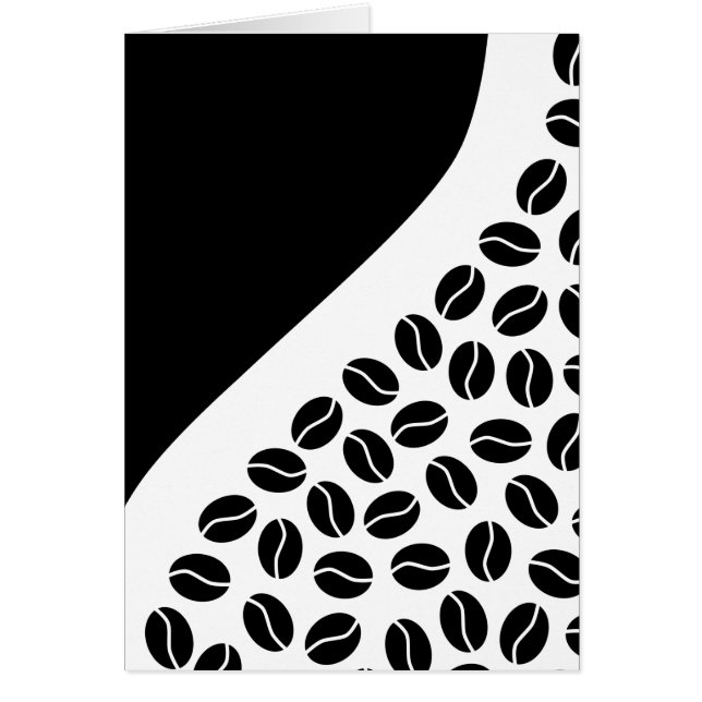 kaffebönor OBS kort (Framsidan)