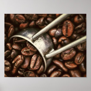 Kaffebönor och skotska poster