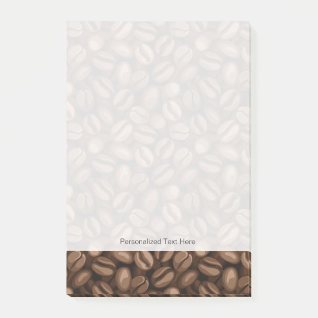 Kaffebönor Post-it Block (Framsida)