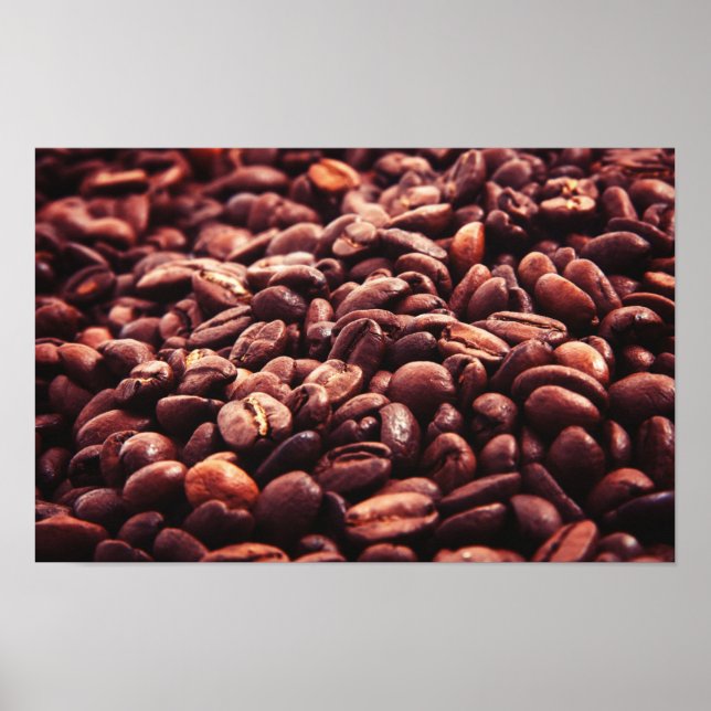 Kaffebönor Poster (Framsidan)