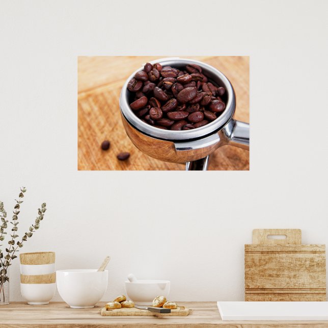 Kaffebönor Poster (Kök)