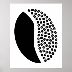 kaffebönor poster