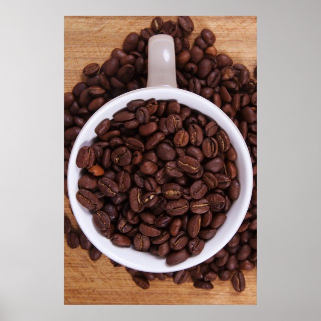 Kaffebönor Poster (Framsidan)