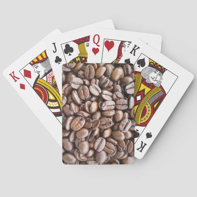 Kaffebönor Spel Kort (Baksidan)