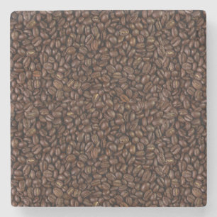 Kaffebönor Stenunderlägg
