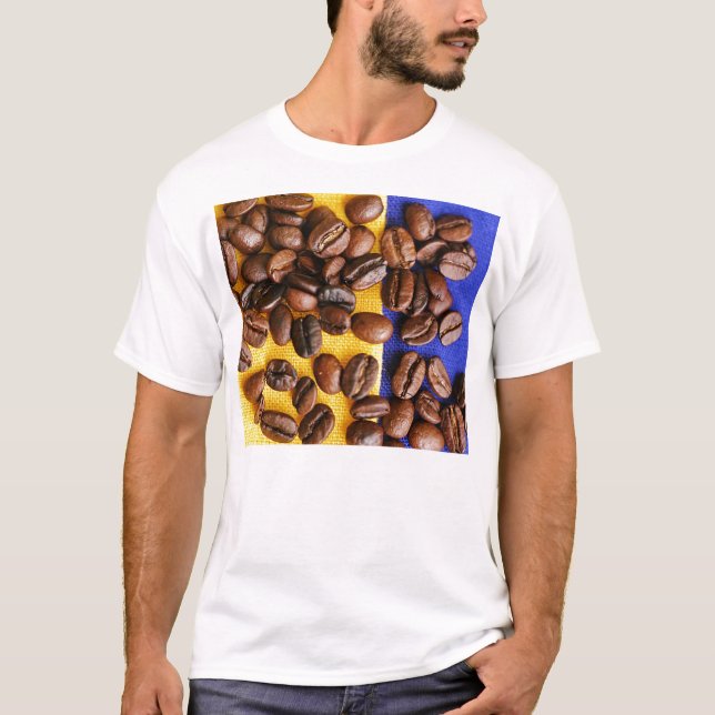 Kaffebönor T Shirt (Framsida)