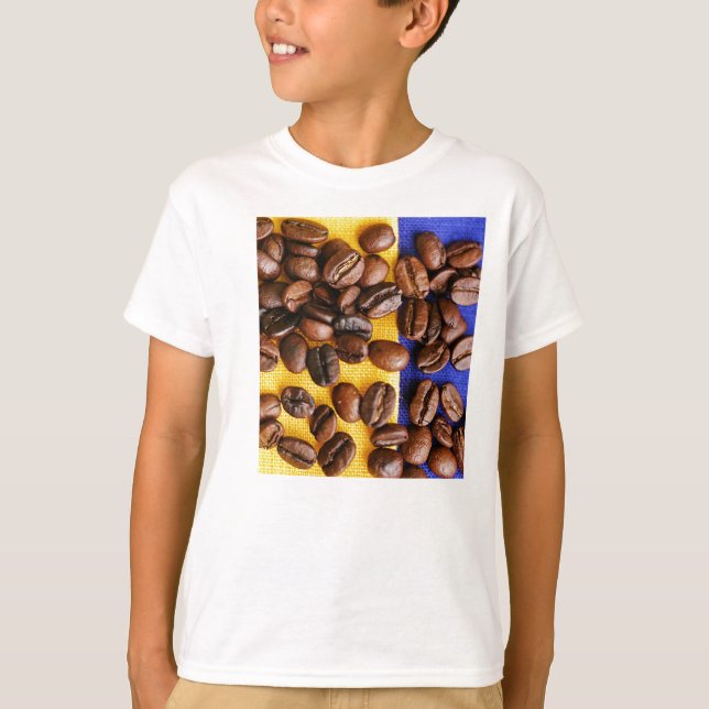 Kaffebönor T Shirt (Framsida)