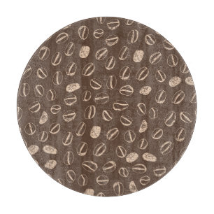 Kaffebönor: Tecknad Doodle-Vintage