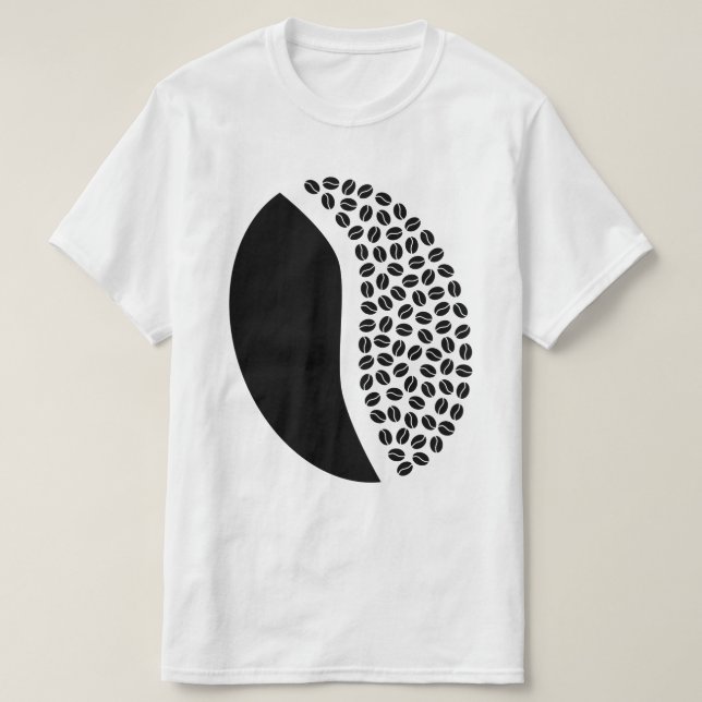 kaffebönor tee shirt (Design framsida)