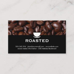 Kaffebönor Visitkort